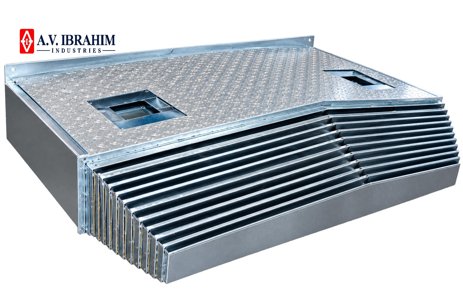 A.V. Ibrahim Industries telescopic steel way cover assembly